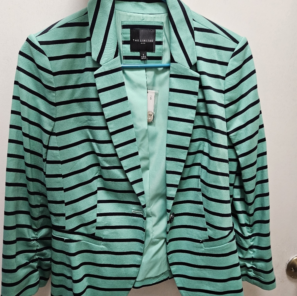 The limited striped blazer